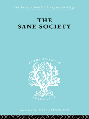 cover image of Sane Society Ils 252